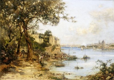 Debarkation at Dinard by Maurice Levis