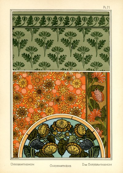 The Chrysanthemum by Maurice Pillard Verneuil