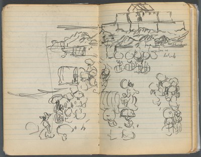 Sketchbook: Beach View by Maurice Prendergast