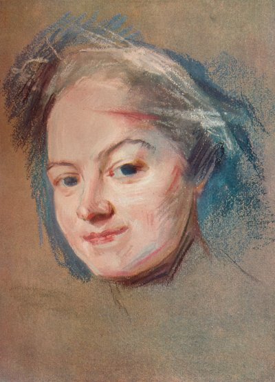 Madame Favart by Maurice Quentin de La Tour