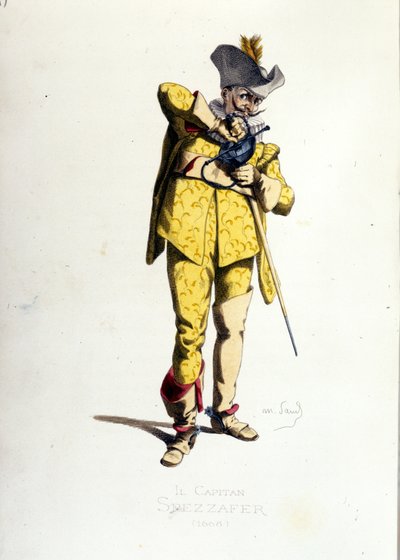 He Capitan Spezzafer (Captain Fracasse) by Maurice Sand