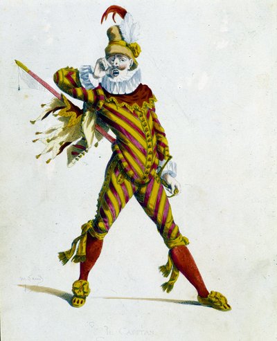 Il capitan Spavento (captain Fracasse) by Maurice Sand