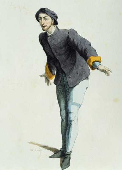 Ruzzante in 1525 by Maurice Sand