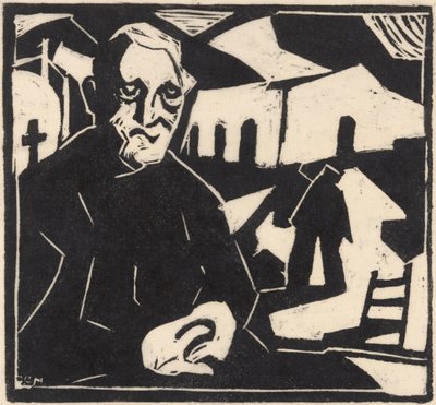 Seated Man by Maurits de Groot (signed by artist)