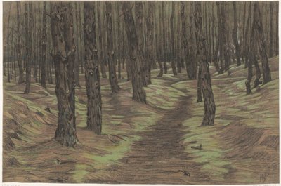 Pine Forest by Maurits van der Valk