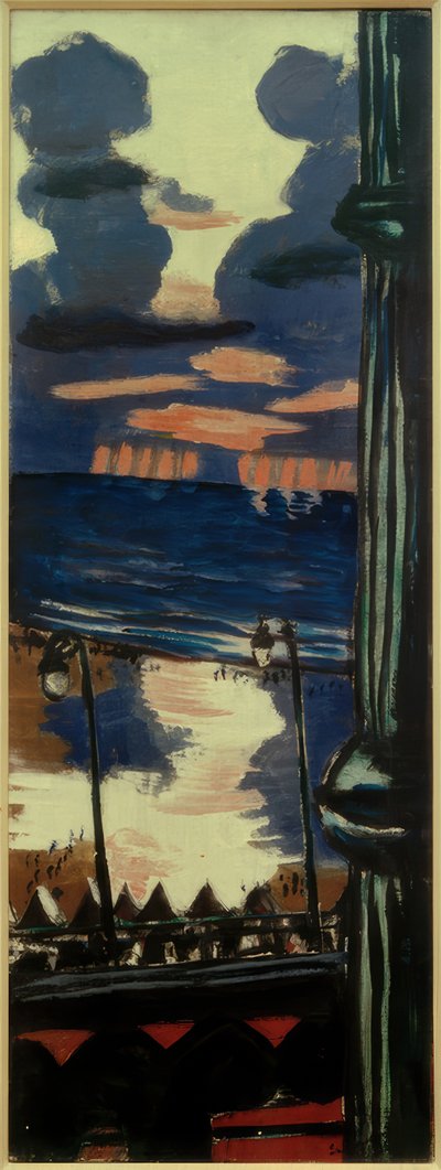 Evening on the Terrace by Max Beckmann
