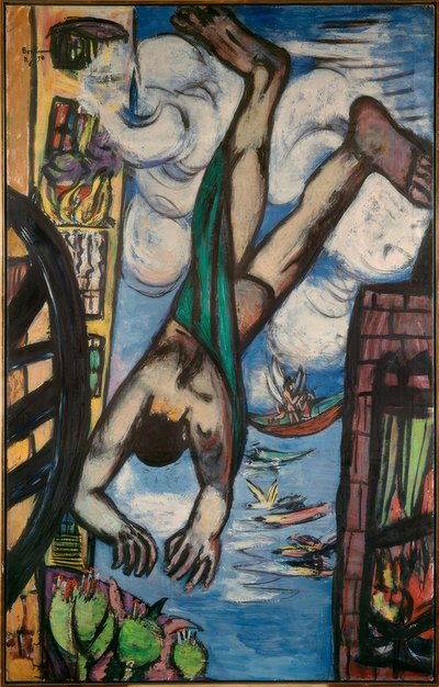 Falling by Max Beckmann