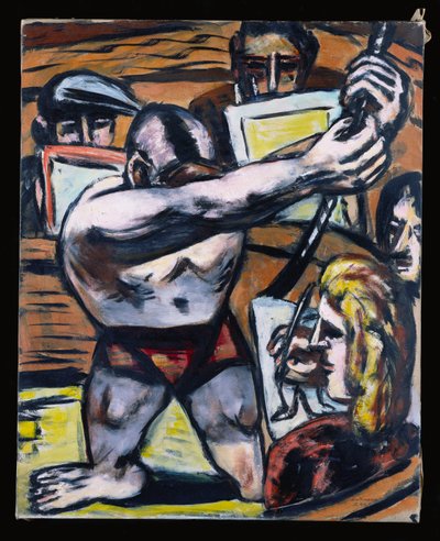 Akademie II, Autumn 1944 by Max Beckmann