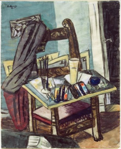 Studio by Max Beckmann