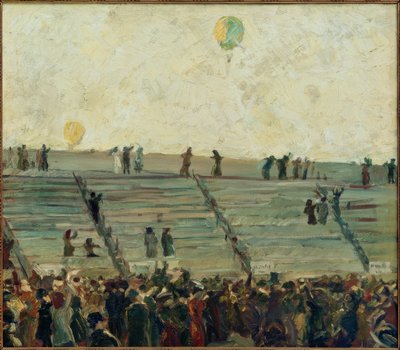Balloon Race by Max Beckmann