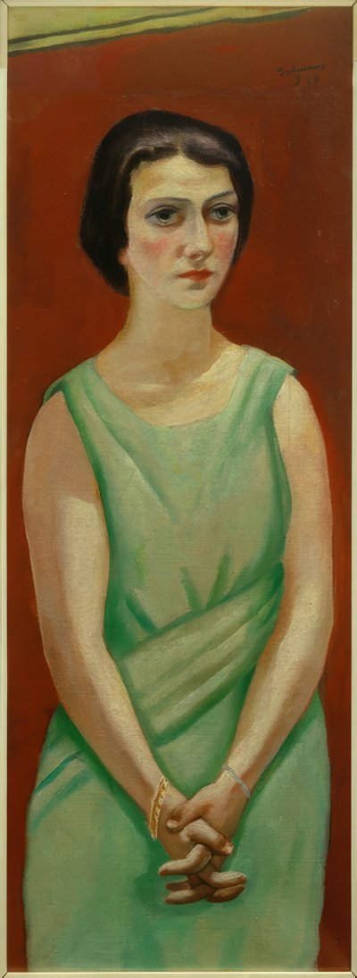 Portrait of Elsebt Götz by Max Beckmann