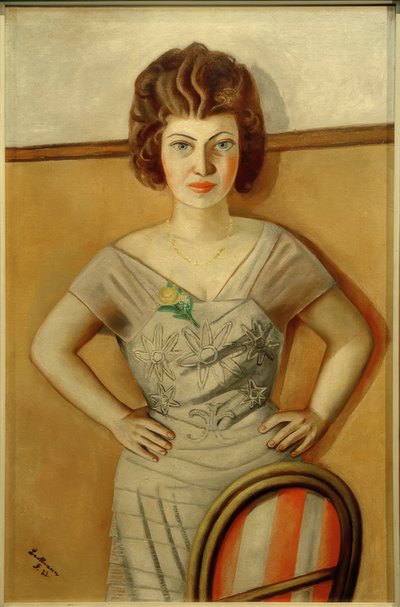 Portrait of Dr. Heidel. Portrait of a Romanian Woman by Max Beckmann