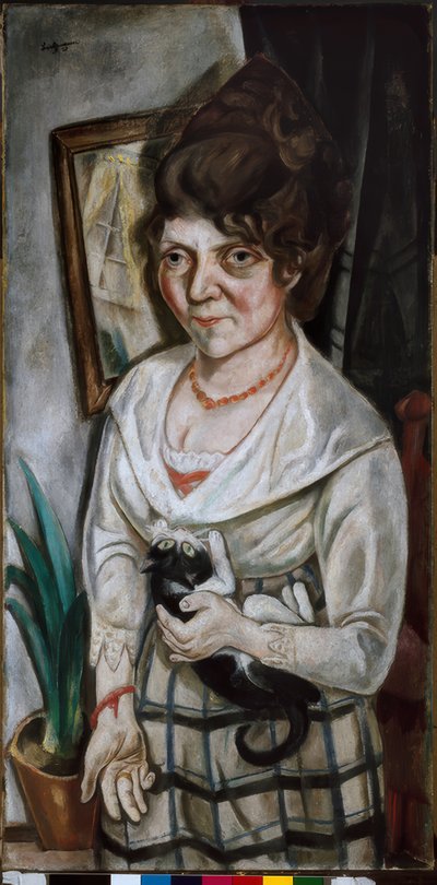 Portrait of Fridel Battenberg by Max Beckmann