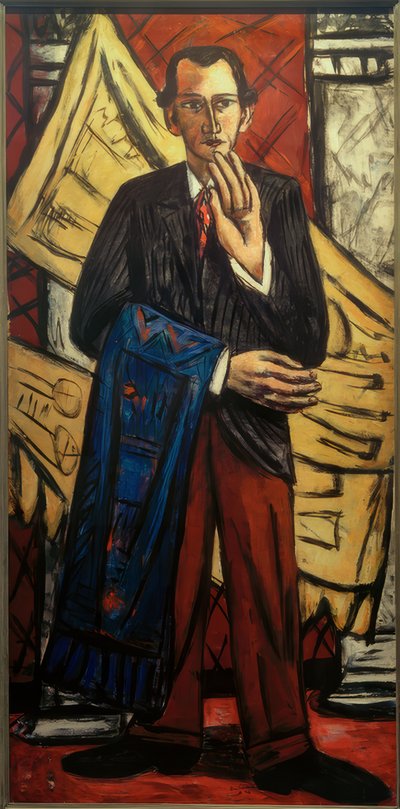 Portrait of a Carpet Merchant by Max Beckmann