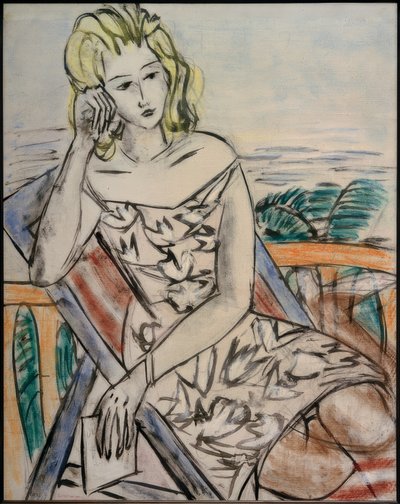 Portrait of a Young Girl by Max Beckmann