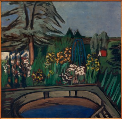 Blooming Garden by Max Beckmann