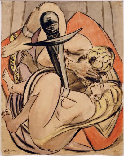 Brother and Sister by Max Beckmann