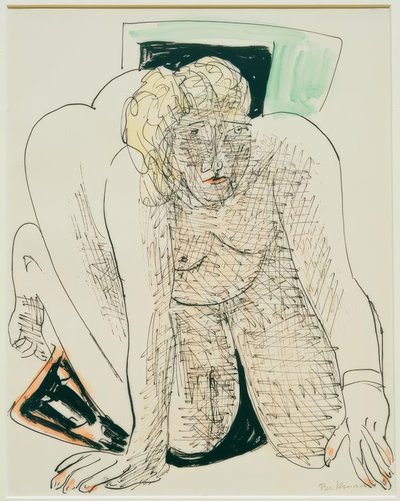 Crawling Woman by Max Beckmann