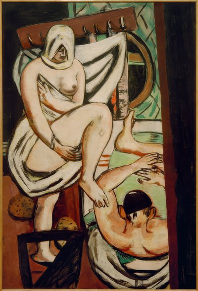 The Bath by Max Beckmann