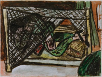 The Mosquito Net by Max Beckmann