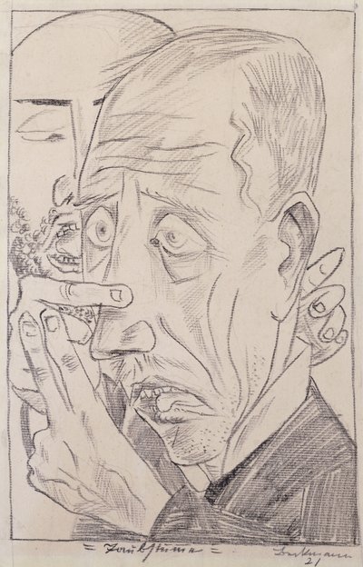 Deaf Mute by Max Beckmann