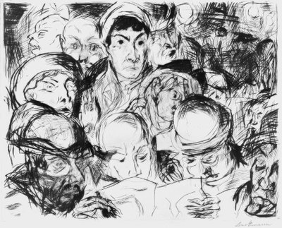 The Declaration of War by Max Beckmann