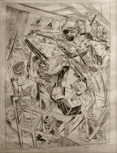The Last Ones by Max Beckmann