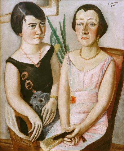 Double Portrait by Max Beckmann