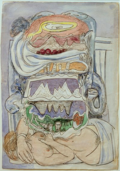 Dream of World Map (Universe) by Max Beckmann