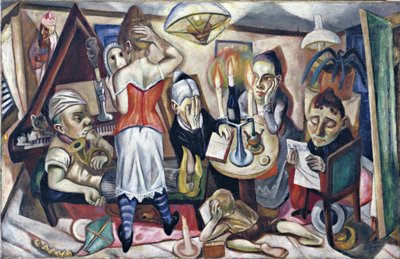 Family Portrait by Max Beckmann