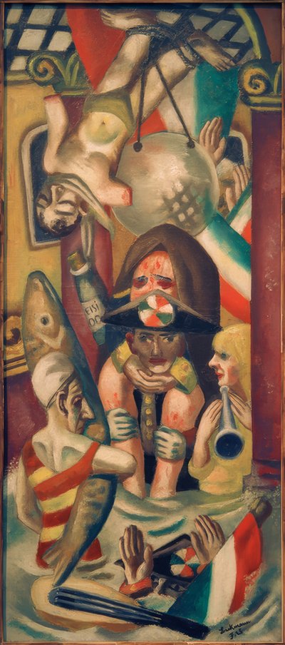 Galleria Umberto by Max Beckmann