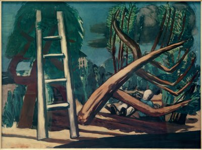 Great Thunderstorm Landscape by Max Beckmann