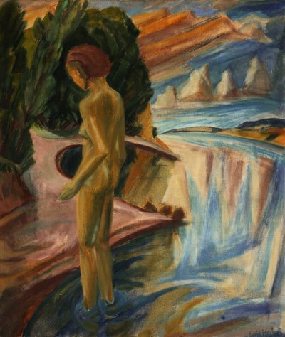 Hay Harvest by Max Beckmann