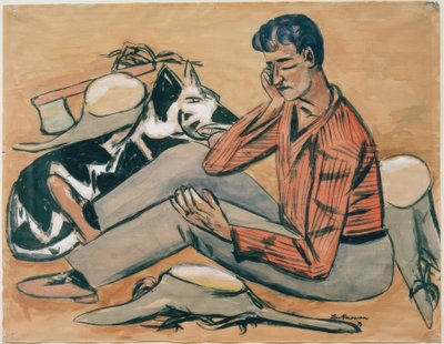 Lumberjack by Max Beckmann