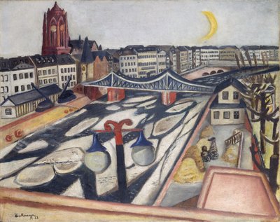 Ice on the River by Max Beckmann