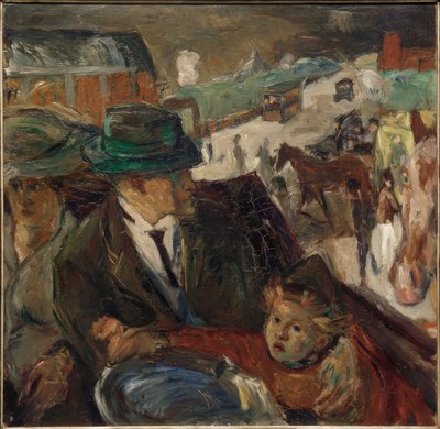 In the Car by Max Beckmann