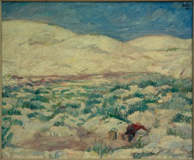 In the Wandering Dunes by Max Beckmann