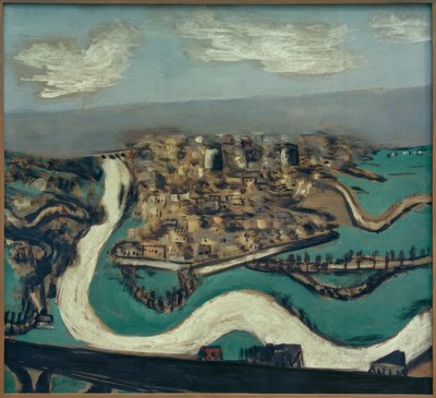 Saint-Germain Landscape by Max Beckmann