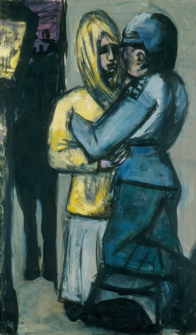 Leave-taking by Max Beckmann