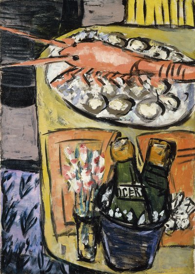 Lobster Still Life by Max Beckmann