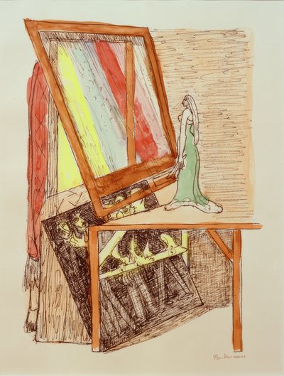 Magic Mirror by Max Beckmann