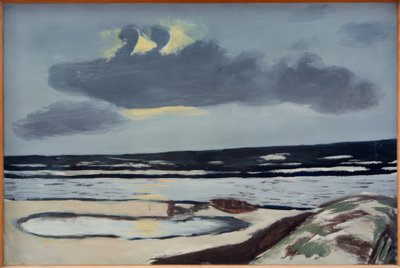 Seashore by Max Beckmann