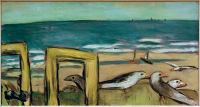 Seagulls, Sunny by Max Beckmann