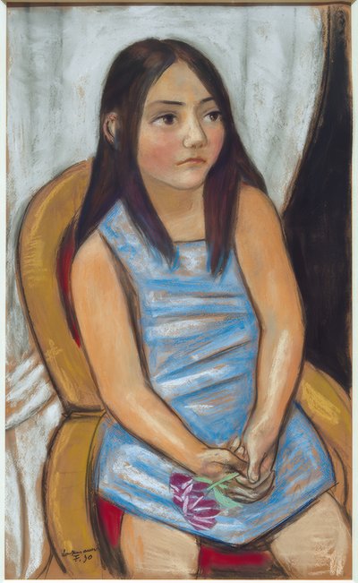 Portrait of Margarete Wichert by Max Beckmann
