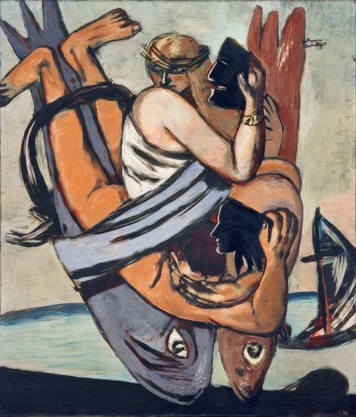 Journey on the Fish by Max Beckmann