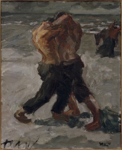 Rivals: Wrestling Pair by Max Beckmann