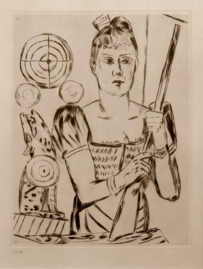 Shooting Gallery by Max Beckmann