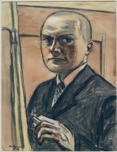Self-Portrait by Max Beckmann