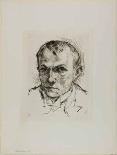 Self-Portrait by Max Beckmann