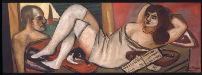 Siesta by Max Beckmann